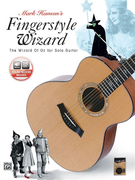 Fingerstyle Wizard The Wizard Of Oz - Solo Guitar (Book & CD)